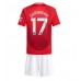 Manchester United Alejandro Garnacho #17 Dětské Oblečení Domácí Dres 2024-25 Krátkým Rukávem (+ trenýrky)